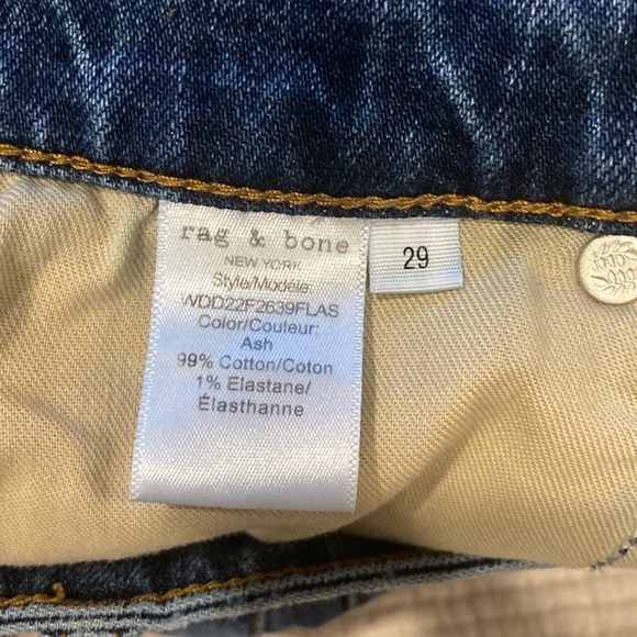 Rag & Bone Nina High-Rise Ankle Skinny Jeans - Picture 8 of 13